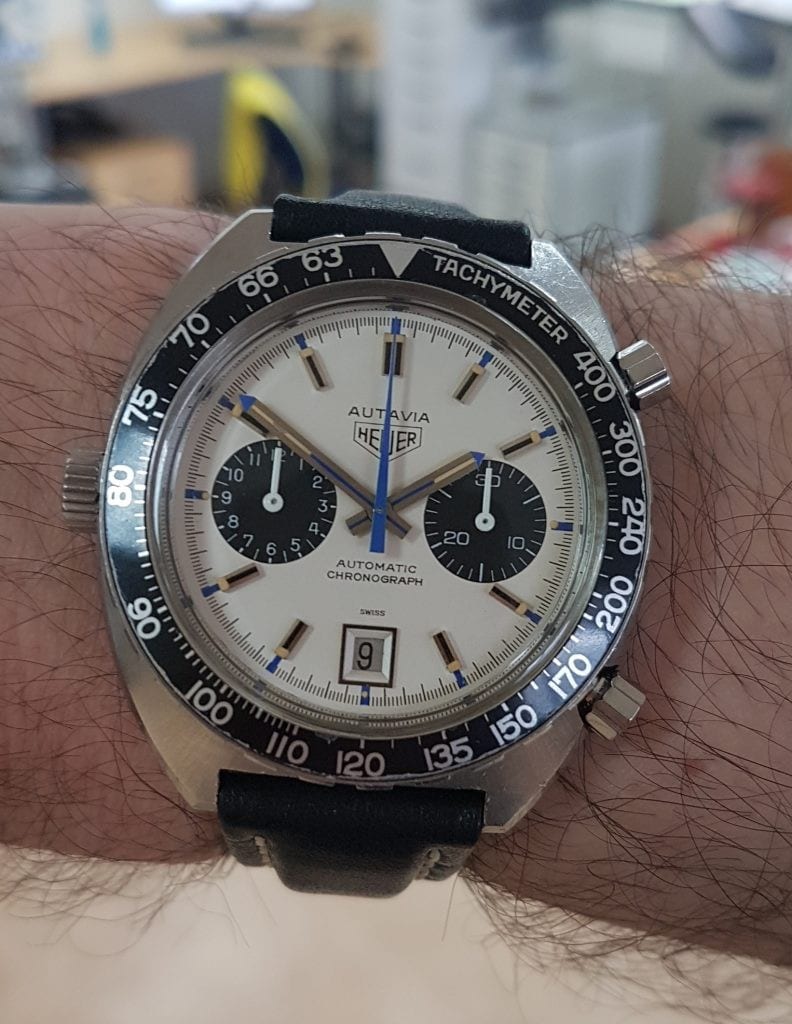 heuer activa 11163 calibre 11 service