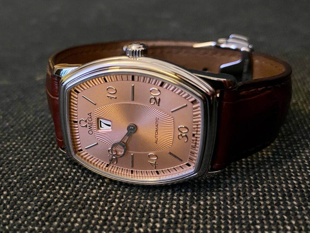 Omega DeVille Jump hour.